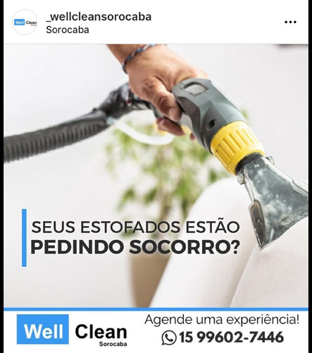 Imagem 1 de 10 de Well Clean Sorocaba - Higienização De Estofados E Colchões