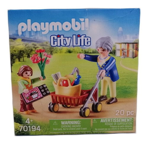 Playmobil 70194 Abuela Con Niño.
