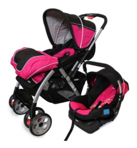 Coche Para Bebe Con Baby Silla Para Auto Tucson Infanti 