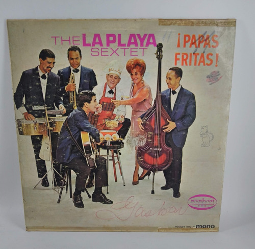 Lp Vin The Playa Sextet Papas Fritas  Sonero