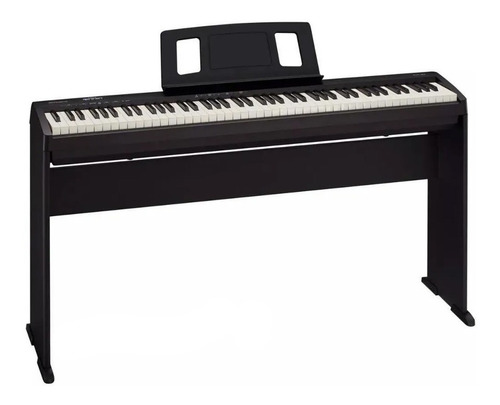 Piano Digital Fp10 Bk 88 Teclas Key Touch C/ Suporte Kscfp10