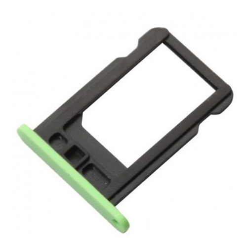 Repuesto Bandeja Sim Porta Chip iPhone 5c Verde