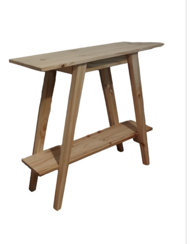 Mesa De Arrime Estilo Nórdico Recibidor/madera/sin Pintar