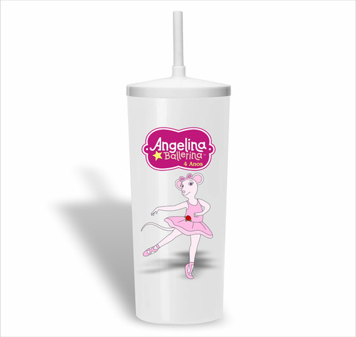 25 Copo Personalizado Ratinha Angelina S043 0938