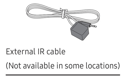 Cable Ir Externo + Cable Rs 232c Audio Para Monitor Samsung 