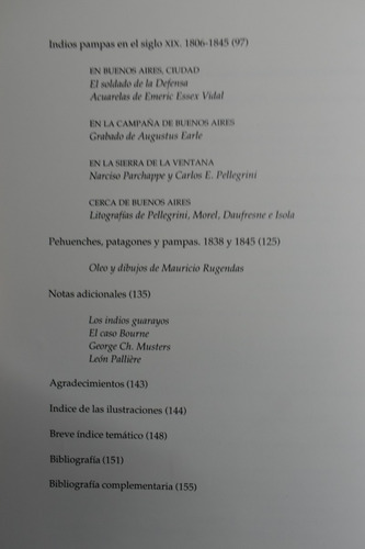 Los Indios En La Argentina : 1536-1845 Según La Iconografc70 (Usado)