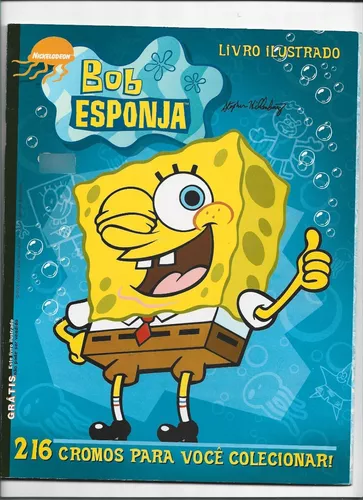 Álbum de Figurinhas Bob Esponja