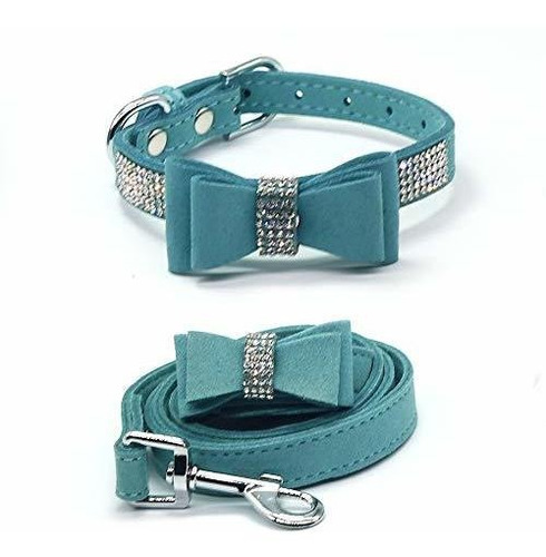 Charmsong Crystal Collar De Perros Con Arco De Piedra K1hkz