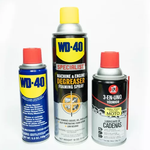 WD40 - Lubricante cadenas ambiente seco Specialist® Moto - 400 ml