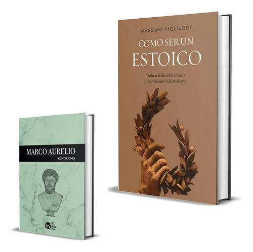 Combo X 2 Libros Como Ser Un Estoico / Meditaciones