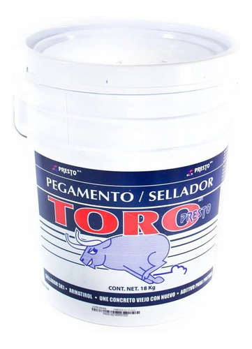 Toro Pegamento/sellador 5x1/armatirol 18kg Presto 5 Pz