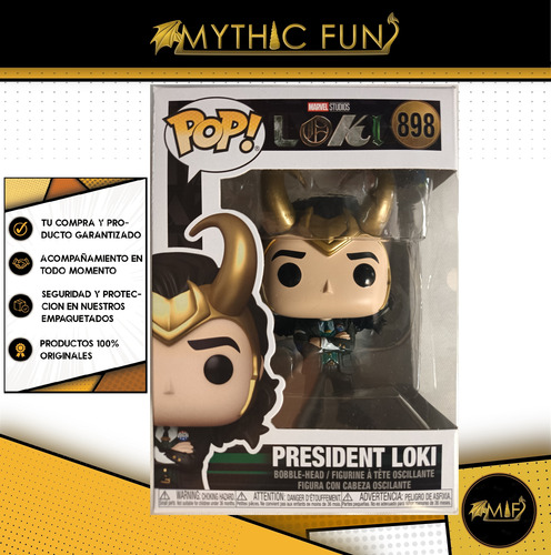 Funko Pop Marvel - President Loki 898 (Usado)