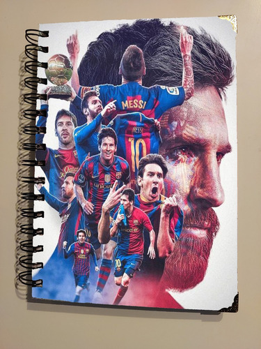 Agenda Messi + Sticker + Imanes + Llaveros + Sorpresa