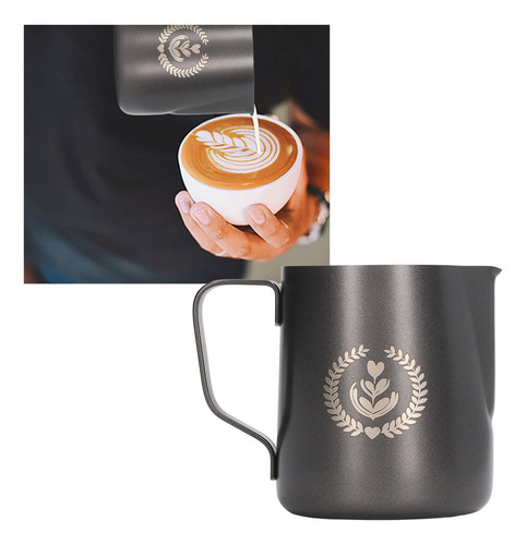 Vaso Espumoso De 600 Ml, Jarra De Leche Engrosada De Acero