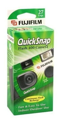 Cámara Desechable Fujifilm Quicksnap Flash 400 (pack De 2)