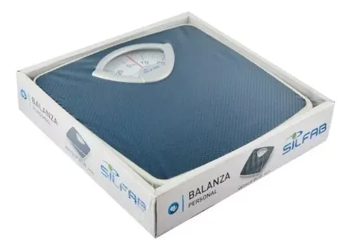 Silfab Balanza Mecánica Personal Antislip Blue Bm100 Azul