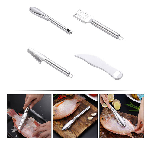 Escala De Herramientas De Limpieza De Acero Inoxidable Para