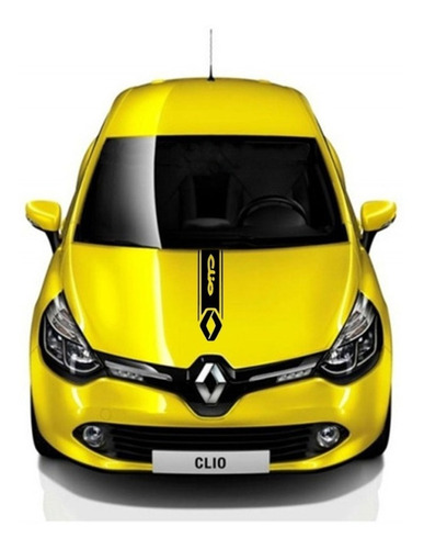 Vinilo Auto Renault Clio Autoadhesivo Calco Capot Capó Tunin