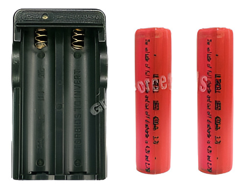 Protegido De 4200mah De 2 X 18650 Li-ion 3.7v Batería Recarg