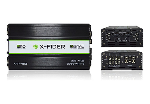 Amplificador X-fider Xfp 480 Mini Clase D
