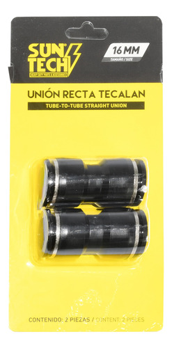 Blister Union Recta Tecalan 16 Mm