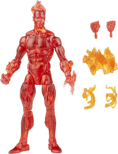 Figura De Acción Antorcha Humana 4 Fantásticos Hasbro - 15cm (Reacondicionado)