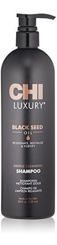 Champú Para Cabello - Chi Lujo Semilla Negro Aceite Limpiado