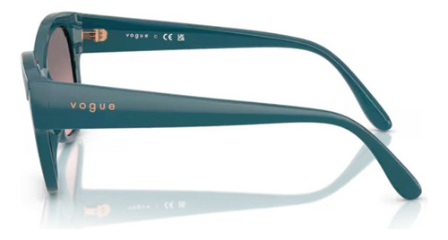 Lentes Solar Vogue Vo5638su 322246 Top Blue/opal Blue Lente Pink Gradient Grey