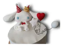 Comprar Adorno De Torta Estilo Cinnamoroll Cumple  Porcelan Fría
