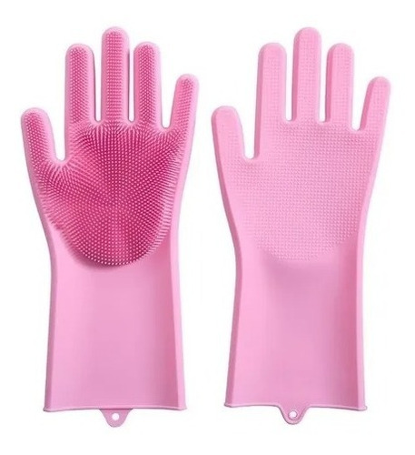 Guantes Mágicos De Silicona Para Platos ¡no Mas Esponjas!