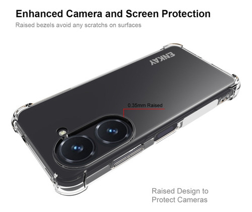 Generic Capa À Prova De Choque Enkay Para Asus Zenfone 9