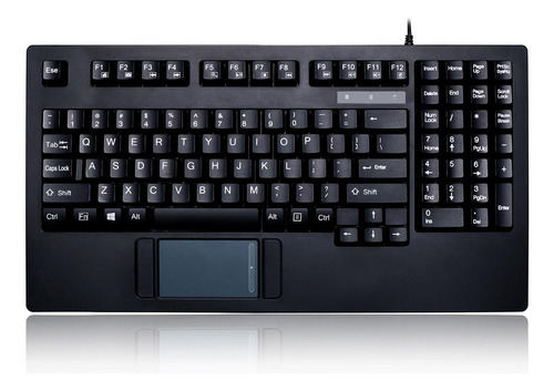 Teclado Adesso Akb-425ub Con Touchpad Negro