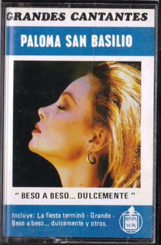 Paloma San Basilio - Beso A Beso... (1990) Cassette Ex