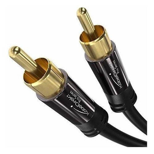 Cable De Cable De Subwoofer Rca 25 Pies De Largo 1 Rca ...