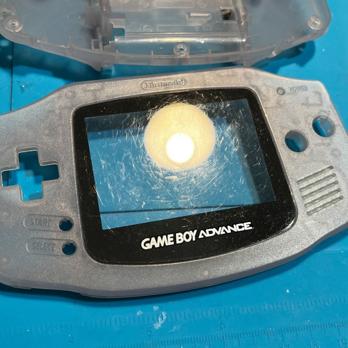Carcasa Usada Original Platinum Nintendo Gameboy Advance Sp (Usado)