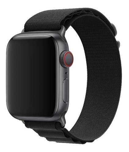 Correa Alpine Para Apple Watch 38 / 40 / 41 Mm - Color Negro - Todas Las Series