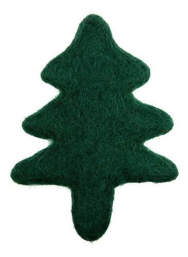 Rc Pet Toys Wooly Wonkz - Juguete Navideño, 100% Lana De N. Color Árbol De Navidad