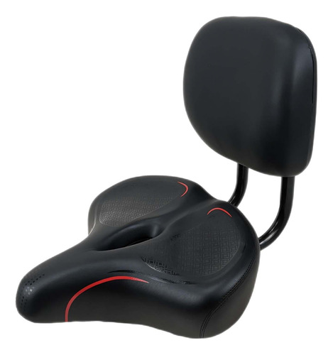 Asiento De Bicicleta Con Respaldo Para Bicicleta Heavy Duty