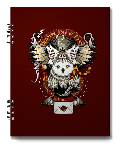 Imagen 2 de 6 de Bitácora Bond Harry Potter Carta 100 Hojas Bond 75 Grs