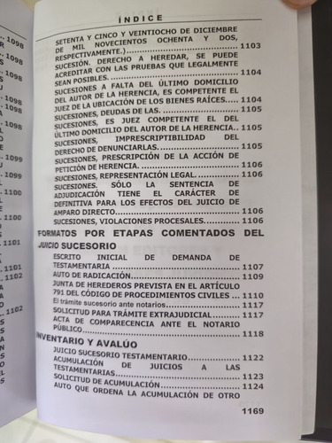 Juicio Sucesorio Testamentario E Intest. Comentado 2025+usb