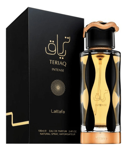 Perfume Lattafa Teriaq Intense 100 Ml Edp Unisex