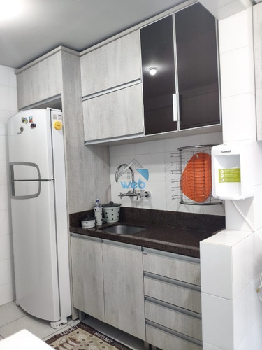 Imagem 15 de 30 de Lindo Apartamento No Residencial Raphael Ville. Com Móveis Planejados E Suíte, No Bairro Capão Raso - Ap00401 - 68745574