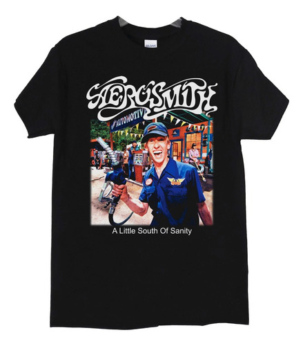 Polera Aerosmith A Little South Of Sannity Rock Abominatron