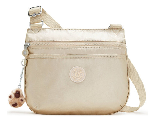 Kipling Morral Crossbody Cartera Dorada