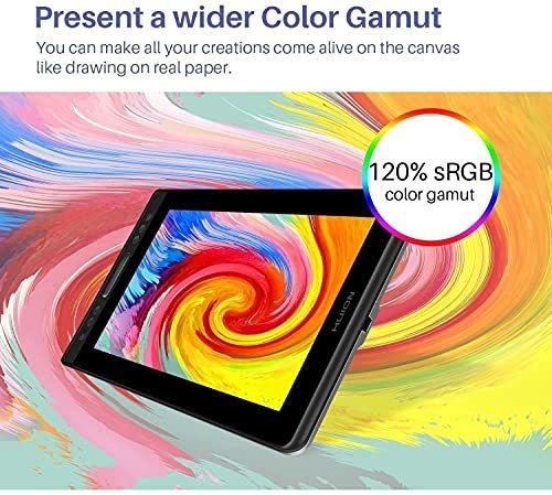 Imagen 3 de 7 de Huion Kamvas Pro 13 - Tablet De Dibujo Gráfico, Con Pantalla