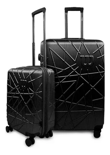 Pack 2 Maletas S+l East Coast Negra Wilson