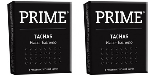 Prime Tachas Placer Extremo Kit X2 Preservativox3un