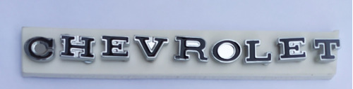 Emblema Letras Chevrolet Preto Opala Caravan 75 76 77 78 79 