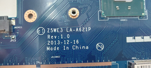 Placa Mãe Notebook Acer Aspire E1-510-2606- Com Defeito (Usado)
