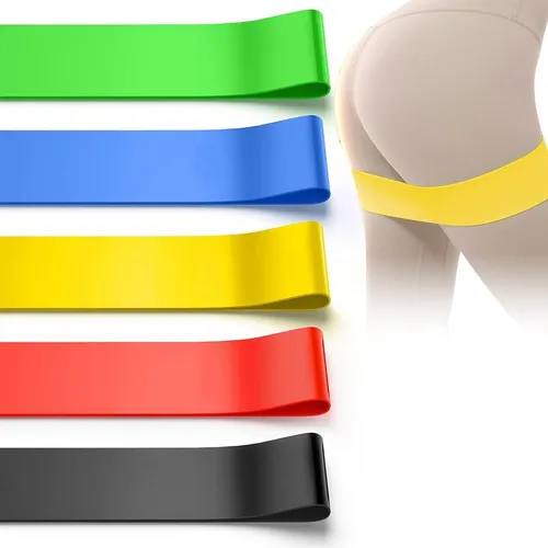 Set De Bandas Elásticas X5 Para Ejercicio